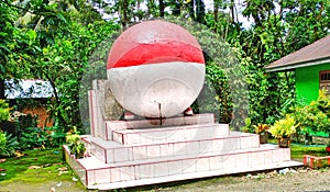 the zero point of the equator in Pangkalan district