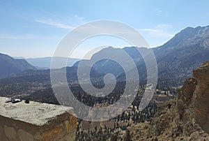 Zero point top view at Ziarat Balochistan photo