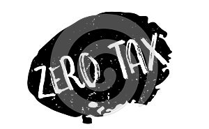 Zero Tax rubber stamp