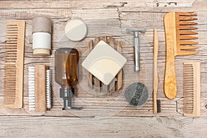 Zero waste ecological bathroom essentials