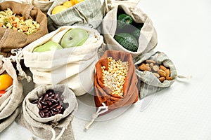 Zero Waste Food Storage Eco Bag Top View