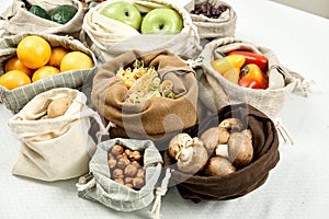 Zero Waste Food Storage Eco Bag Top View