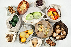 Zero Waste Food Storage Eco Bag Top View