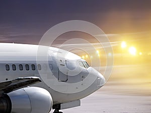 Zero-zero weather in airport