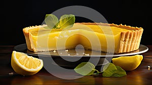zest slice lemon yellow