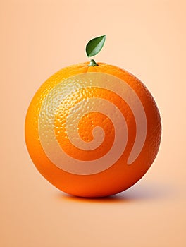 Zesty Delight: Pop Art Orange