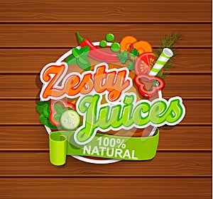 Zesty Juices symbol.