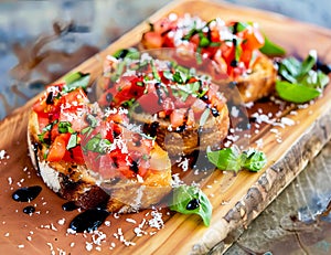 Zesty Tomato Bruschetta