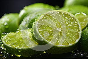 Zesty twist, a photogenic lime slice adds flair to any dish