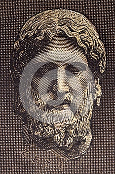 Zeus, a portrait