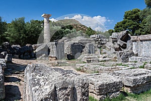 Zeus Temple Olympia Greece