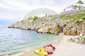 Zgribnica beach, Vrbnik, Krk, Croatia