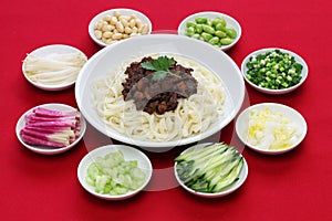 Zha jiang mian(Beijing style) photo