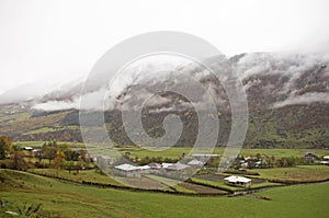 Zhabeshi village late autumn photo