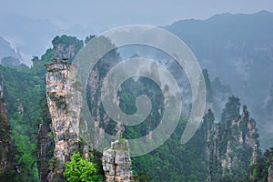 Zhangjiajie mountains, China