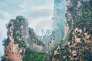 Zhangjiajie mountains, China