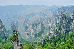 Zhangjiajie mountains, China