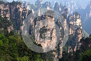 Zhangjiajie National Forest Park in Hunan Province, China