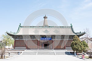 Zhangye Budda Temple. a famous historic site in Zhangye, Gansu, China.