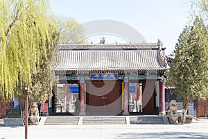 Zhangye Budda Temple. a famous historic site in Zhangye, Gansu, China.