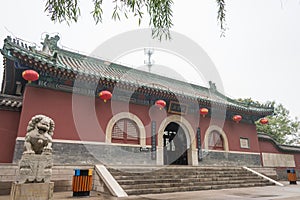 Zhaoyun Temple. a famous historic site in Zhengding, Hebei, China.