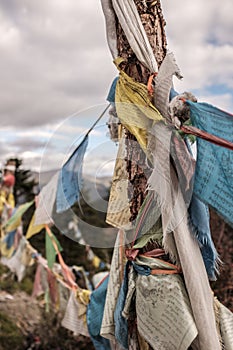 Jingfan on Zheduo Mountain in west China photo