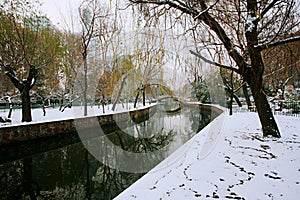 Zhengzhou in winter