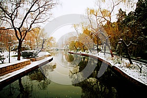 Zhengzhou in winter