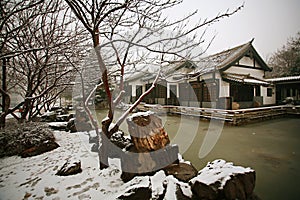 Zhengzhou in winter