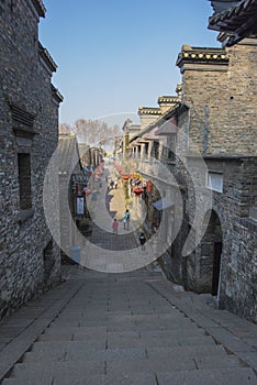 Zhenjiang ancient ferry xinjin antique buildings