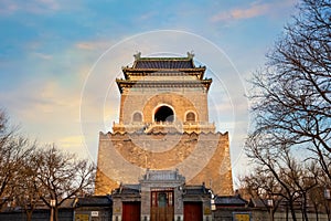 Zhonglou Bell Tower in  Beijing, China