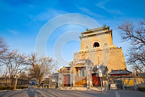 Zhonglou Bell Tower in Beijing,China