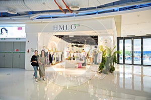 Hemo clothing shop in a shopping mall