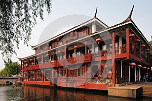 Zhouzhuang in China is known as the Venice of the East