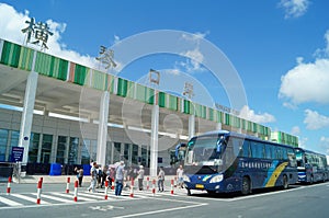 Zhuhai Hengqin port, in China