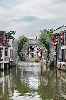 Zhujiajiao Watertown in Shanghai photo