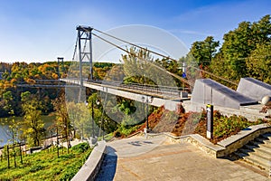 Zhytomyr Pedestrian Bridge: A Walk Over the Teteriv River