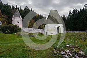 Zicka kartuzija (zice charterhouse) Carthusian monastery .Sloven photo