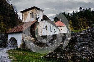 Zicka kartuzija (zice charterhouse) Carthusian monastery .Sloven photo