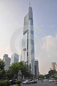 Zifeng Tower in Nanjing, China