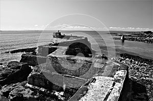 Zig Zag Pier at St. Monans Harbour, Fife - Scotland