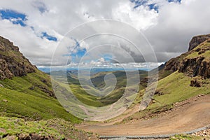 Zig Zags at Sani Pass top photo