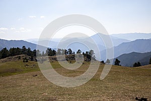 Zigana highland mountain scenery in the Black Sea region of ,Turkey