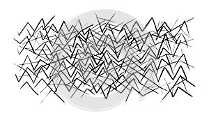 Zigzag abstract pattern, energetic and modern background texture, vector design Generative AI