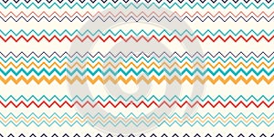 Zigzag chevrons seamless pattern