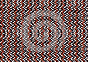 Zigzag geometric pattern. Mexican blanket seamless vector pattern. Ethnic Aztec Navajo ornament. Southwestern decor