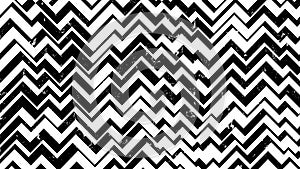 zigzag pattern, abstract geometric background with lines, paint strokes and splashes, black and white