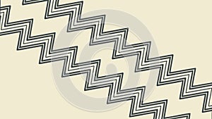Zigzag Pattern Lines, Abstract Geometric, vector design Generative AI