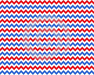 Zigzag pattern seamless. Zig zag background color. Vector abstract design