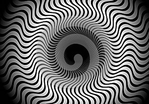 Zigzag Psychedelic Background